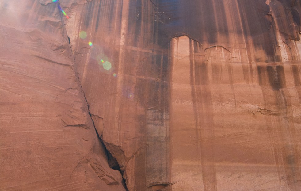Tapestry Wall, Antelope Canyon Boat Tour, Page AZ