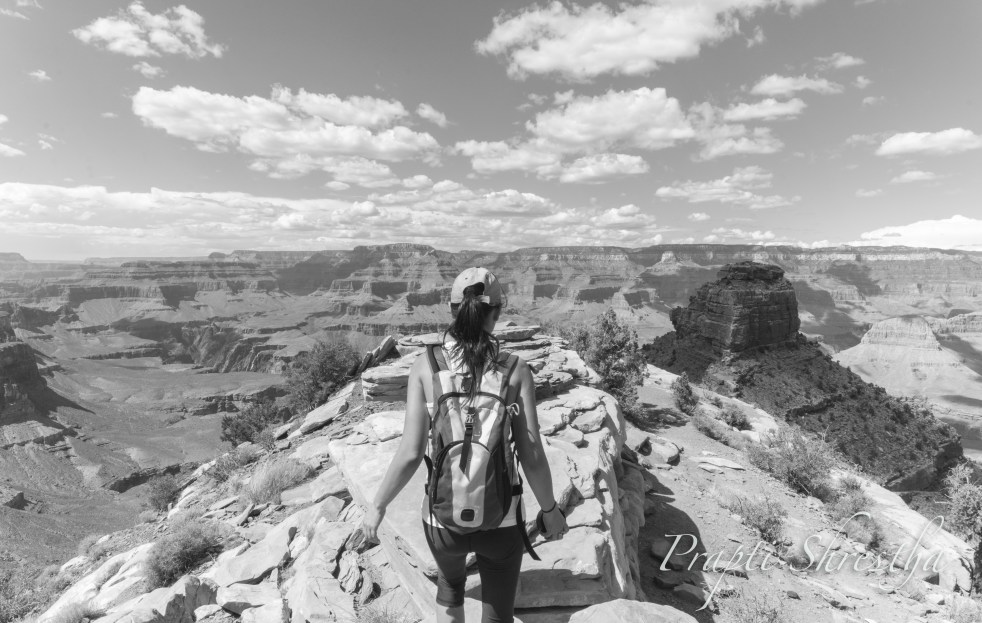 Approaching the Cedar Ridge Point