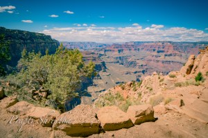 A view of the Grand Canyon from the South Kaibab Trail