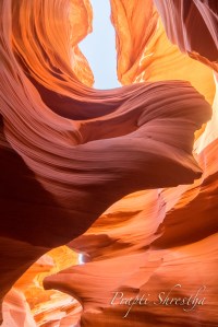 Lady in the Wind, Antelope Canyon, Page AZ