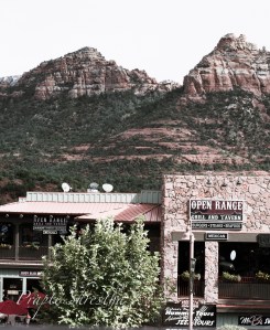 A view of N State Rte 89A in Sedona, AZ